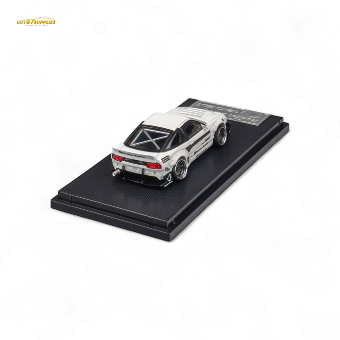 MicroTurbo Custom 180SX - Pandem Rocket Bunny White 1:64 - for just $46.99! 