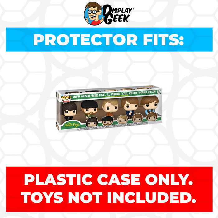 Pop Protector for 5 Pack The Beach Boys Funko Pop - for just $15.99! 