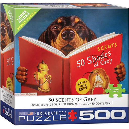 50 Scents of Grey 500 Piece Jigsaw Puzzle Eurographics - for just $17.99! 