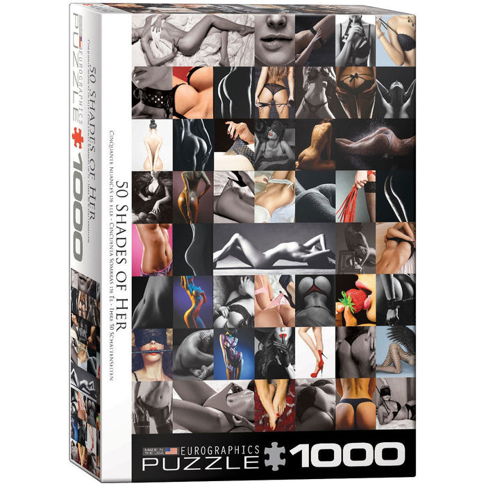 50 Shades of Her 1000 Piece Jigsaw Puzzle Eurographics - for just $19.99! 