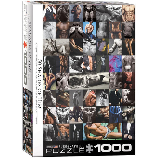 50 Shades of Him 1000 Piece Jigsaw Puzzle Eurographics - for just $19.99! 