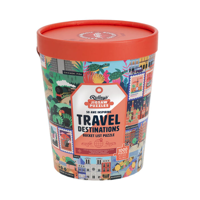 Bucket List Puzzle: 50 Awe-Inspiring Travel Destinations - for just $24.99! 