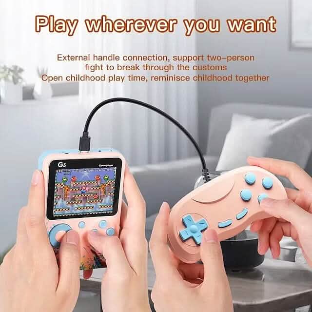 500 Games Mini Handheld Retro Portable Video Game Console - for just $28! 