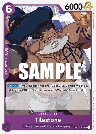 Tilestone (OP03-064) - Pillars of Strength - for just $0.05! 