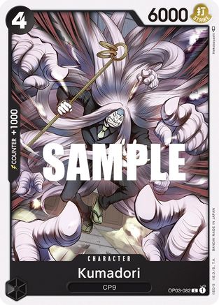 Kumadori (OP03-082) - Pillars of Strength - for just $0.05! 