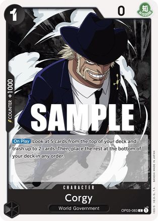 Corgy (OP03-083) - Pillars of Strength - for just $0.05! 