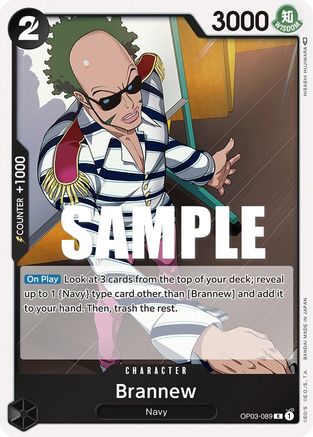 Brannew (OP03-089) - Pillars of Strength Foil - for just $0.10! 