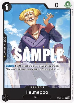 Helmeppo (OP03-091) - Pillars of Strength - for just $0.05! 