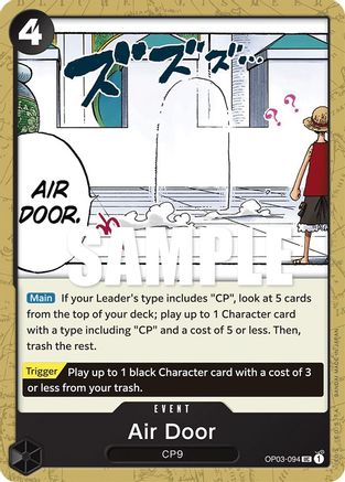 Air Door (OP03-094) - Pillars of Strength - for just $0.05! 
