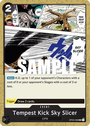 Tempest Kick Sky Slicer (OP03-096) - Pillars of Strength - for just $0.10! 
