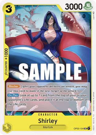Shirley (OP03-104) - Pillars of Strength - for just $0.08! 