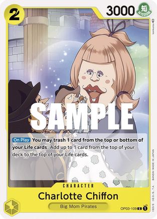 Charlotte Chiffon (OP03-109) - Pillars of Strength - for just $0.05! 