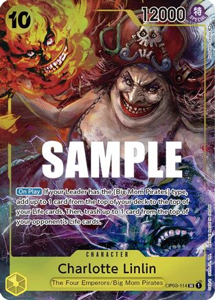 Charlotte Linlin (114) (Alternate Art) (OP03-114) - Pillars of Strength Foil - for just $5.65! 