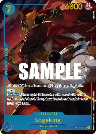Sogeking (Alternate Art) (OP03-122) - Pillars of Strength Foil - for just $13.90! 