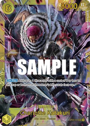 Charlotte Katakuri (123) (OP03-123) - Pillars of Strength Foil - for just $1.52! 