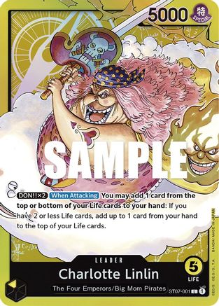 Charlotte Linlin (ST07-001) - Starter Deck 7: Big Mom Pirates Foil - for just $2.08! 