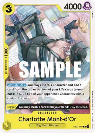 Charlotte Mont-d'Or (ST07-009) - Starter Deck 7: Big Mom Pirates - for just $0.10! 