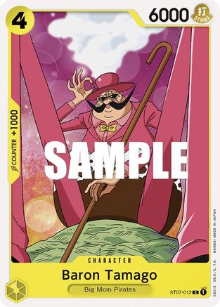 Baron Tamago (ST07-012) - Starter Deck 7: Big Mom Pirates - for just $0.05! 