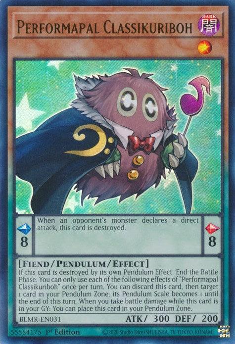 Performapal Classikuriboh [BLMR-EN031] Ultra Rare - for just $0.10! 