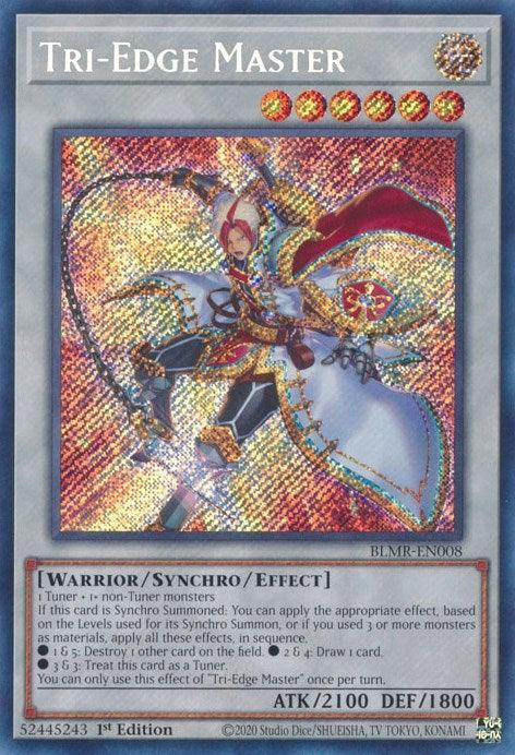 Tri-Edge Master [BLMR-EN008] Secret Rare - for just $0.10! 