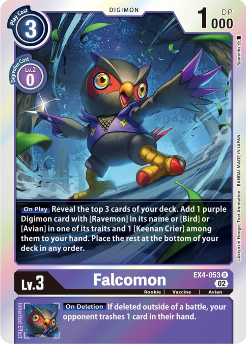 Falcomon [EX4-053] [Alternative Being Booster] - Just $0.09! Shop now at Retro Gaming of Denver