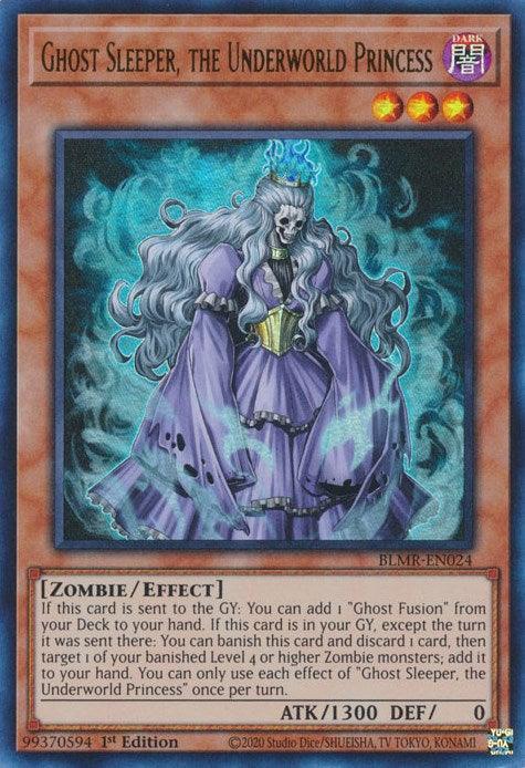 Ghost Sleeper, the Underworld Princess [BLMR-EN024] Ultra Rare - for just $0.10! 