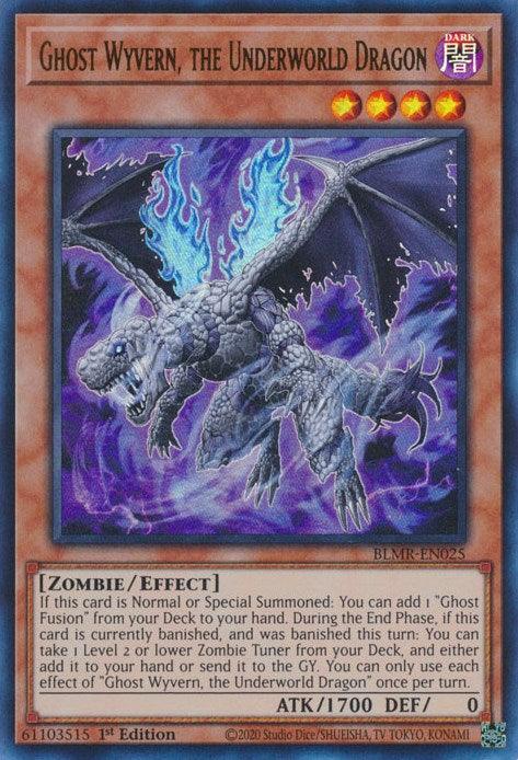 Ghost Wyvern, the Underworld Dragon [BLMR-EN025] Ultra Rare - for just $0.10! 