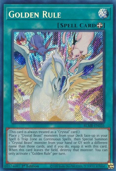 Golden Rule [BLMR-EN035] Secret Rare - for just $1.05! 