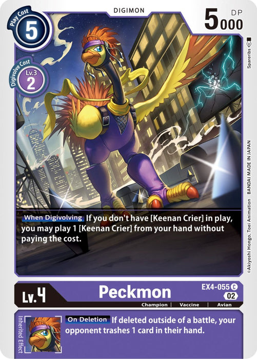 Peckmon [EX4-055] [Alternative Being Booster] - Just $0.09! Shop now at Retro Gaming of Denver