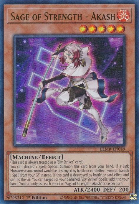 Sage of Strength - Akash [BLMR-EN049] Ultra Rare - for just $0.10! 
