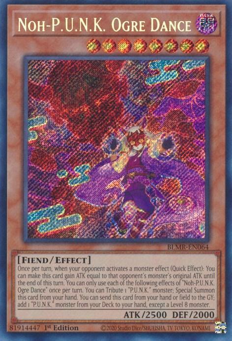 Noh-P.U.N.K. Ogre Dance [BLMR-EN064] Secret Rare - for just $0.15! 