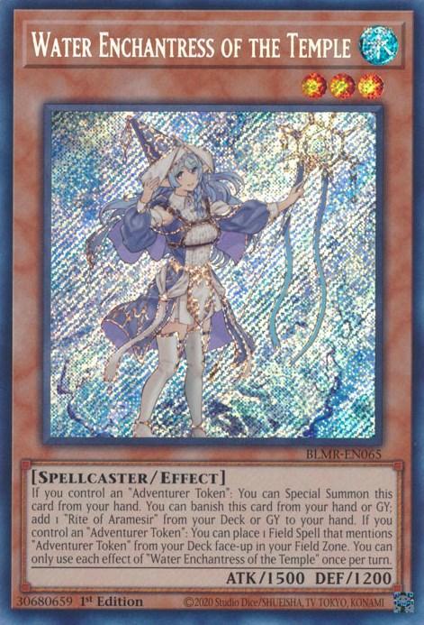 Water Enchantress of the Temple [BLMR-EN065] Secret Rare - for just $0.20! 