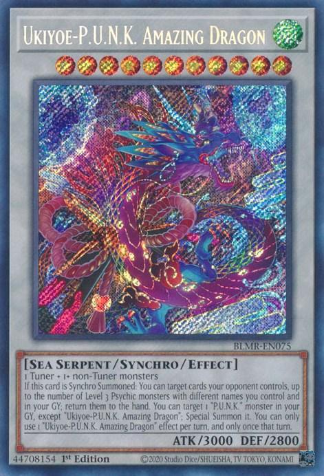 Ukiyoe-P.U.N.K. Amazing Dragon [BLMR-EN075] Secret Rare - for just $0.15! 