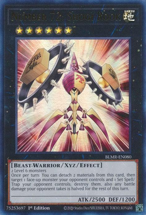 Number 72: Shogi Rook [BLMR-EN080] Ultra Rare - for just $0.10! 
