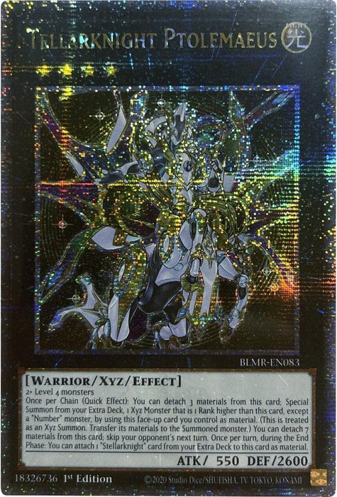 Tellarknight Ptolemaeus [BLMR-EN083] Quarter Century Secret Rare - for just $7.85! 