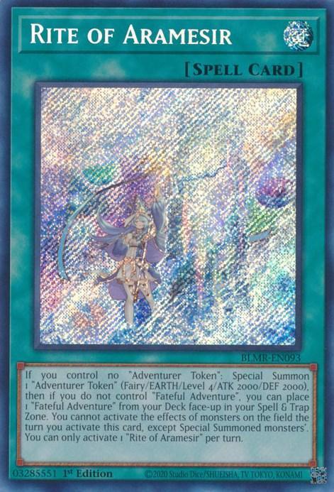 Rite of Aramesir [BLMR-EN093] Secret Rare - for just $0.45! 
