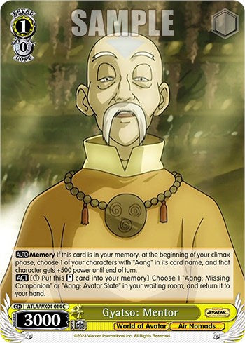 Gyatso: Mentor (ATLA/WX04-014 C) - Avatar: The Last Airbender - for just $0.03! 
