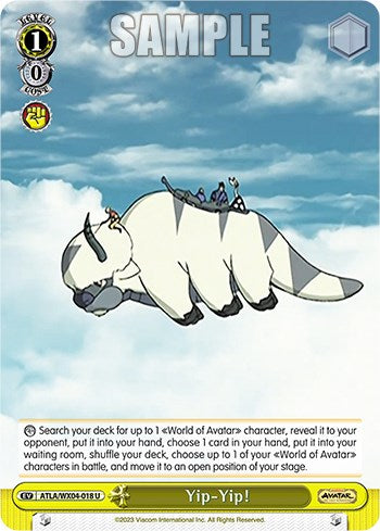 Yip-Yip! (ATLA/WX04-018 U) - Avatar: The Last Airbender - for just $0.06! 