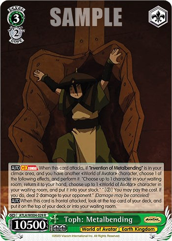 Toph: Metalbending (ATLA/WX04-029 R) - Avatar: The Last Airbender - for just $0.06! 