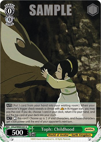 Toph: Childhood (ATLA/WX04-031 U) - Avatar: The Last Airbender - for just $0.03! 