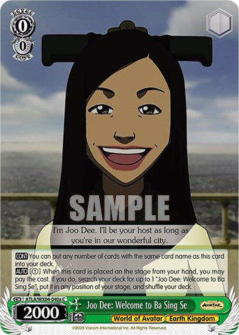 Joo Dee: Welcome to Ba Sing Se (a) (ATLA/WX04-040a C) - Avatar: The Last Airbender - for just $0.04! 