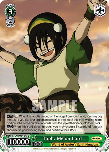 Toph: Melon Lord (ATLA/WX04-043 C) - Avatar: The Last Airbender - for just $0.04! 