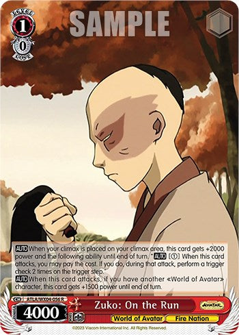 Zuko: On the Run (ATLA/WX04-056 R) - Avatar: The Last Airbender - for just $0.05! 