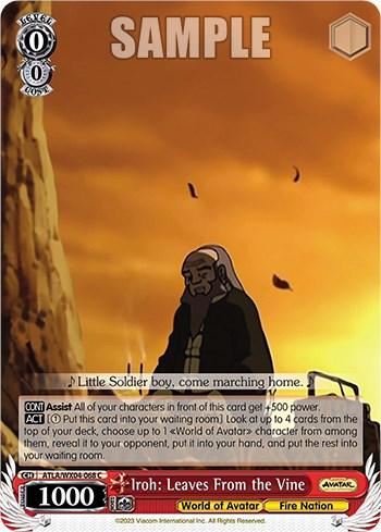 Iroh: Leaves From the Vine (ATLA/WX04-068 C) - Avatar: The Last Airbender - for just $0.03! 
