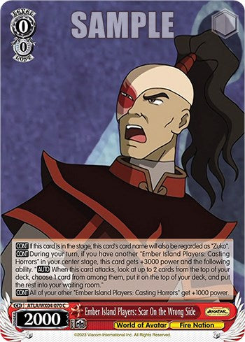 Ember Island Players: Scar On the Wrong Side (ATLA/WX04-070 C) - Avatar: The Last Airbender - for just $0.02! 