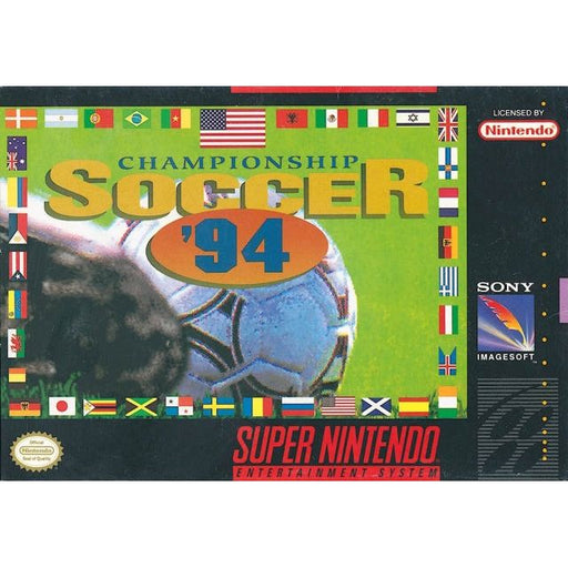 Championship Soccer 94 (Super Nintendo) - Just $0! Shop now at Retro Gaming of Denver