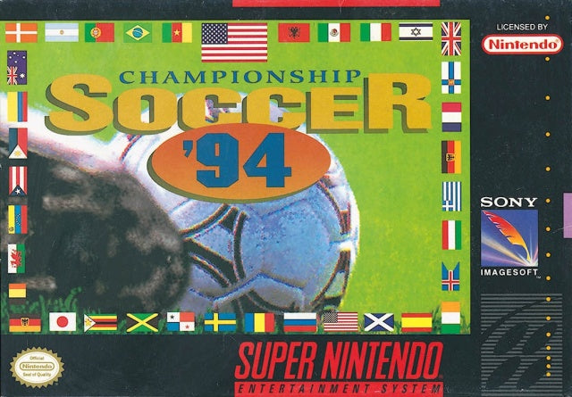 Championship Soccer 94 (Super Nintendo) - for just $0! 