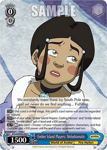 Ember Island Players: Melodramatic (ATLA/WX04-092 C) - Avatar: The Last Airbender - for just $0.04! 