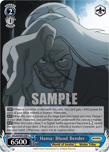 Hama: Blood Bender (ATLA/WX04-096 C) - Avatar: The Last Airbender - for just $0.03! 