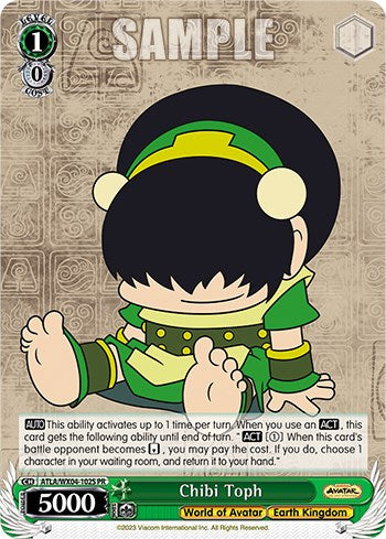 Chibi Toph (Foil) (ATLA/WX04-102S PR) - Avatar: The Last Airbender - for just $2.93! 